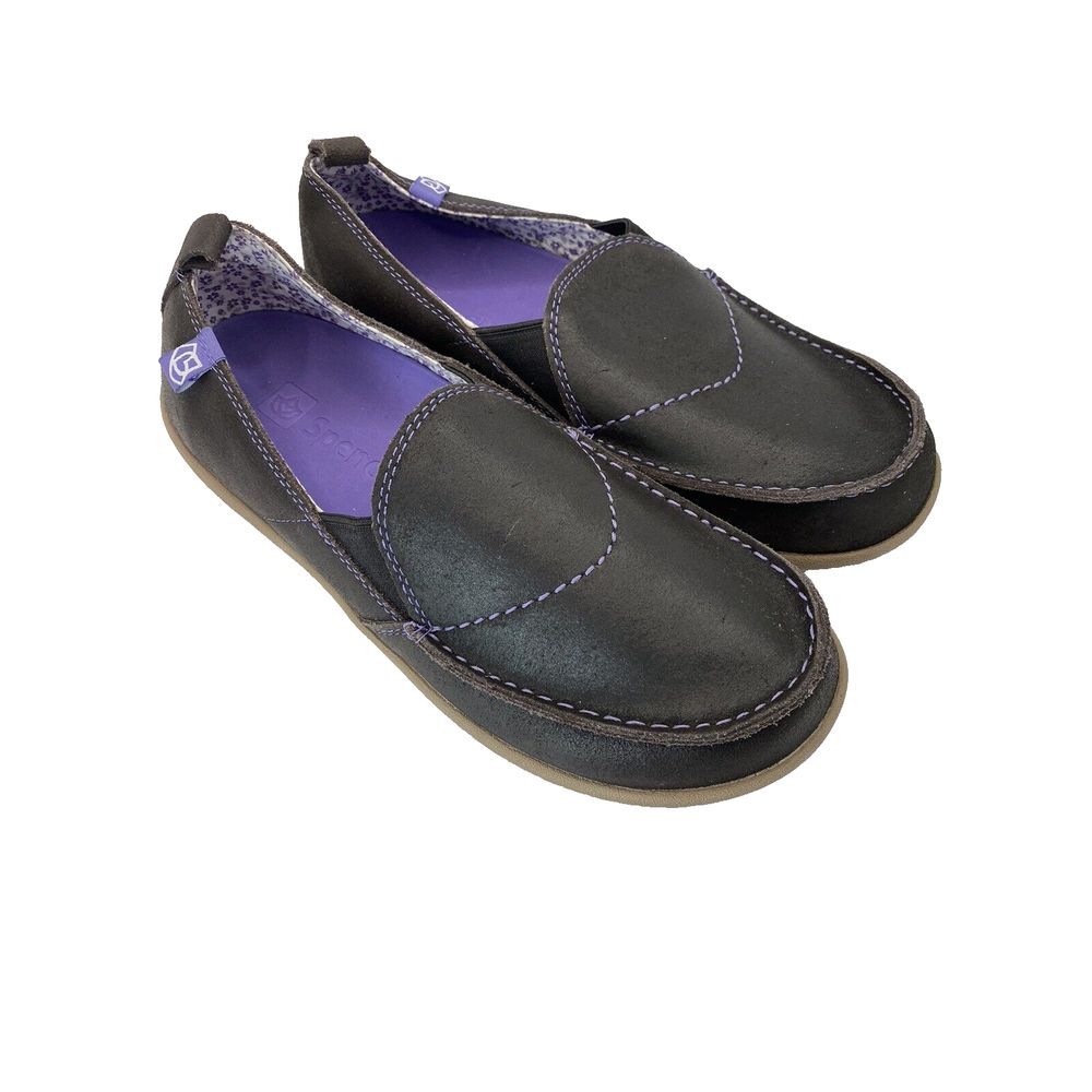 Spenco Shoes Womens 9 SIESTA Brown Slip On‎ Comfort Loafers Orthotic Support